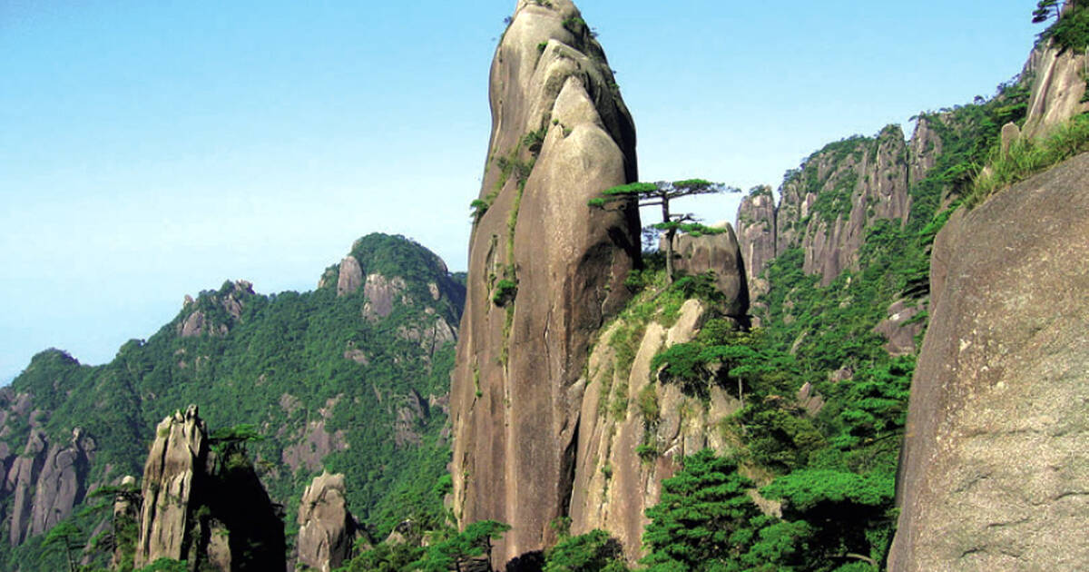 Resultado de imagem para Parque Nacional do Monte Sanqingshan