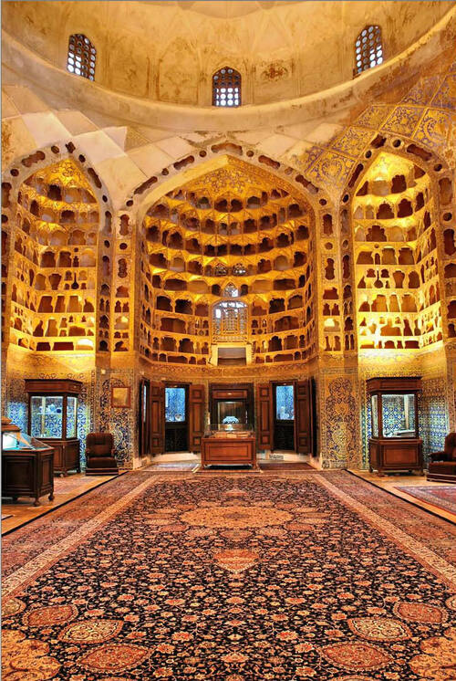 UNESCO World Heritage Centre - Document - Interior view of Chini khana. Sheikh Safi al-din Khānegāh and Shrine Ensemble in Ardabil (Iran (Islamic Republic of))