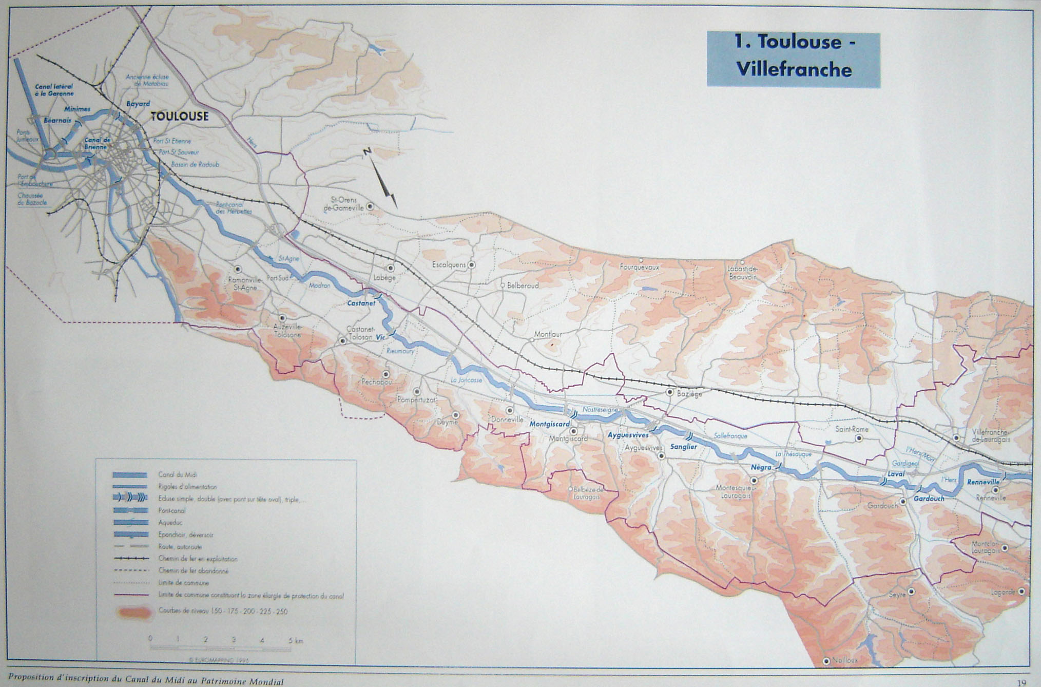 Canal du Midi - Maps - UNESCO World Heritage Centre