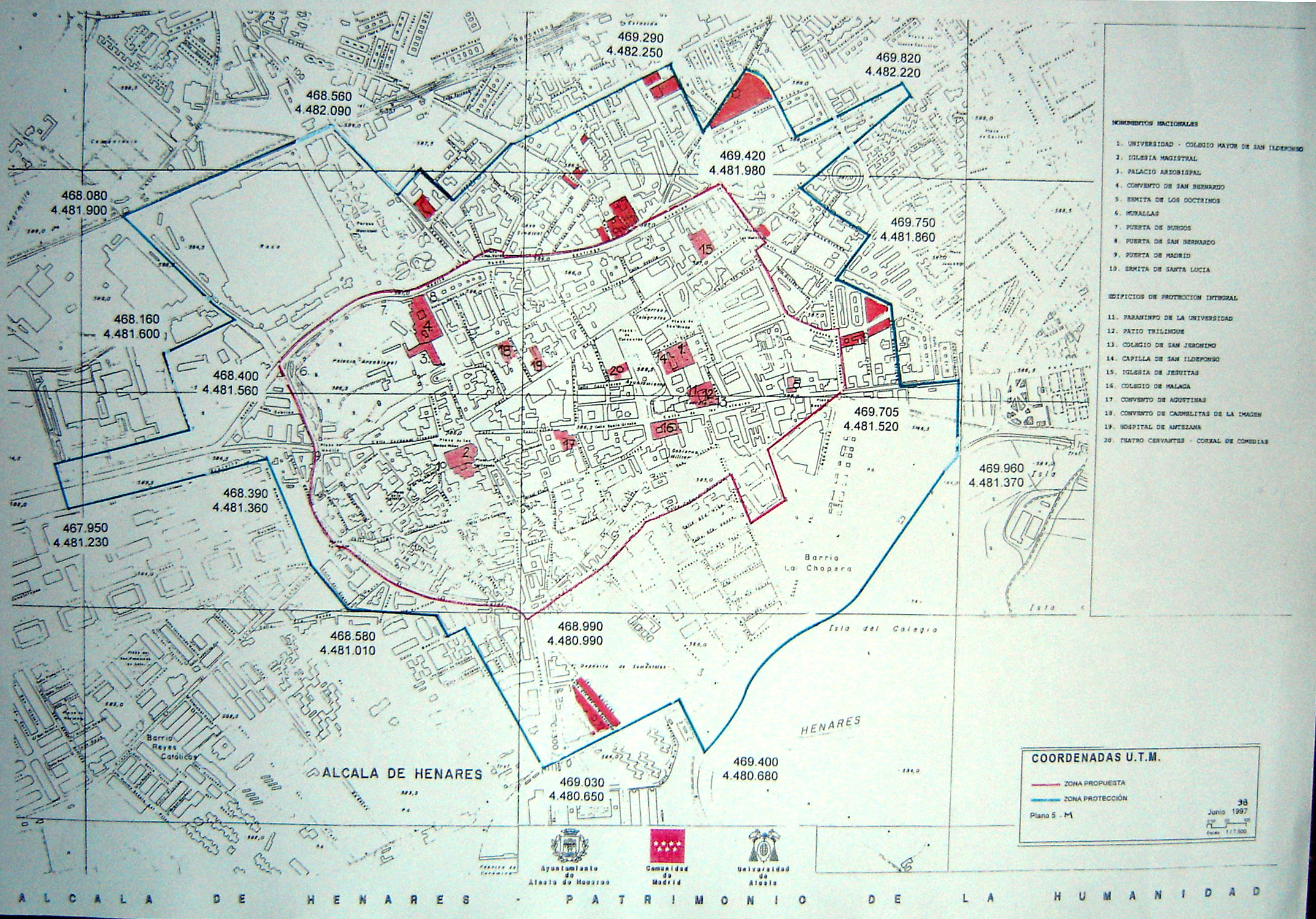 University and Historic Precinct of Alcalá de Henares - Maps - UNESCO World  Heritage Centre