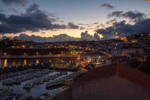 Unesco World Heritage Centre Document Evening In Angra Do Heroismo Terceira Island Azores Portugal Central Zone Of The Town Of Angra Do Heroismo In The Azores