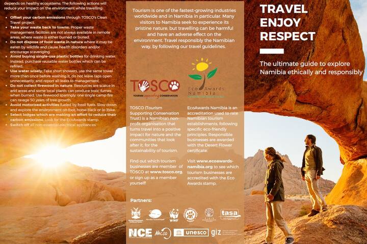 Travel Enjoy Respect Guide, Namibia