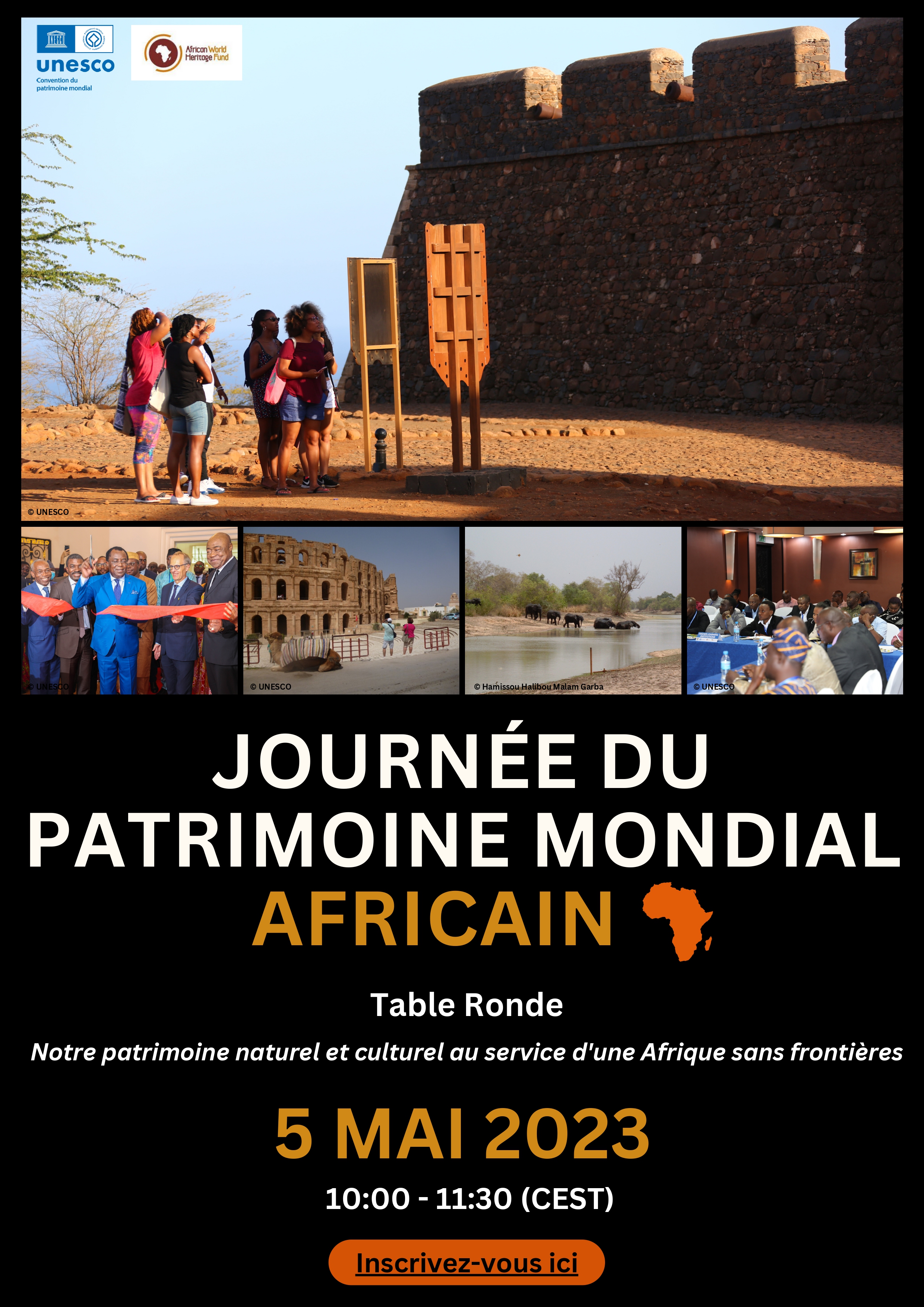 Journée Du Patrimoine 2023 Journée du patrimoine mondial africain 2023 : webinaire et projection  cinématographique - UNESCO Centre du patrimoine mondial