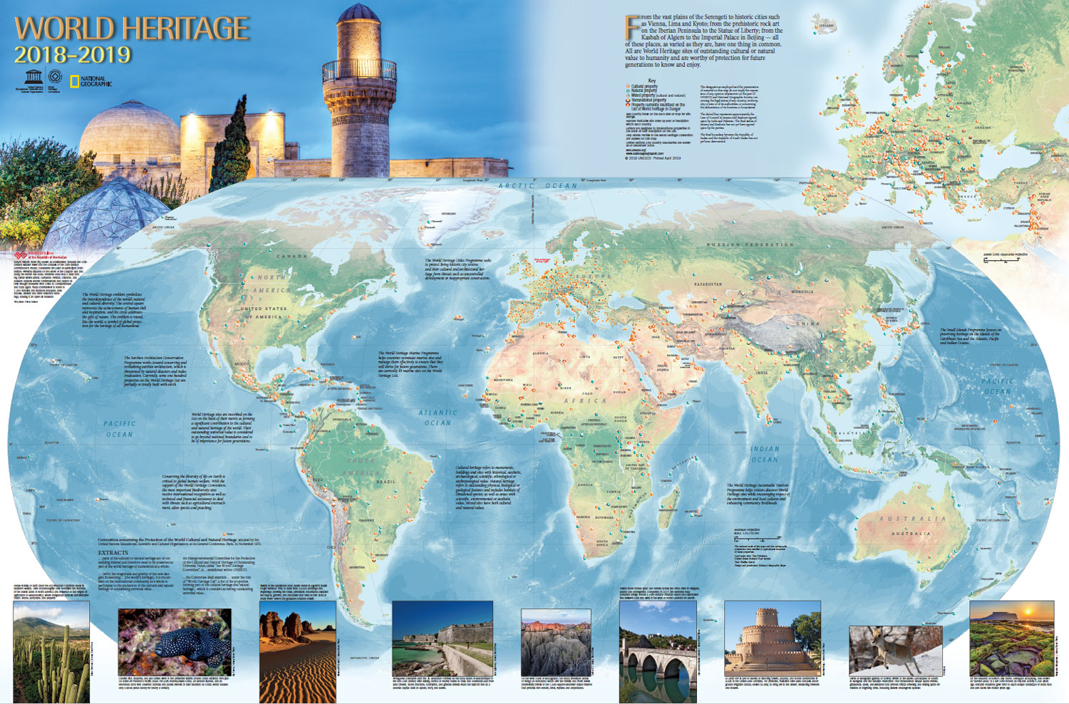 World Heritage Sites Map World Heritage Centre   World Heritage Map