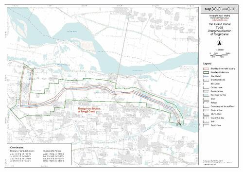 Unesco World Heritage Centre Document The Grand Canal Minor Boundary Modification Maps Of The Modified Components