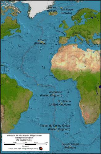 mid atlantic islands map World Heritage Centre The Mid Atlantic Ridge mid atlantic islands map