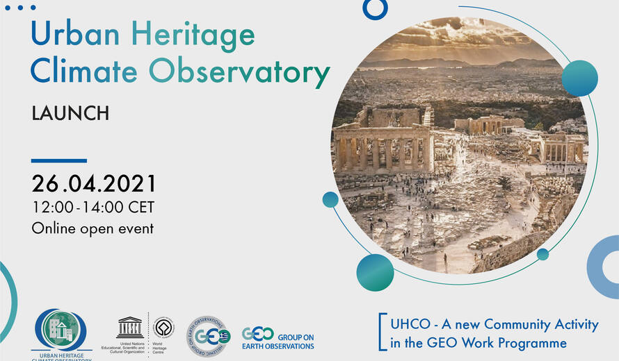 Join the launch of the Urban Heritage Climate Observatory ...