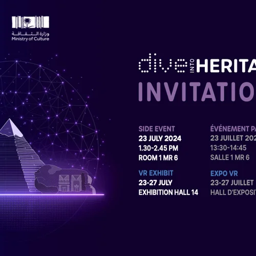 46 COM side event and exhibition - 'Dive into Heritage': An Innovative Digital Platform for World Heritage  ...
