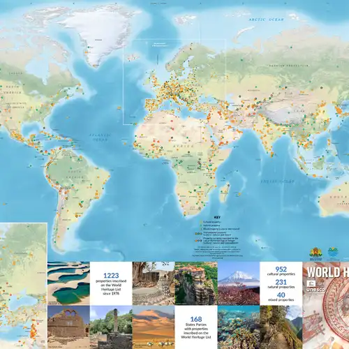 The 2024–2025 World Heritage Map is now published