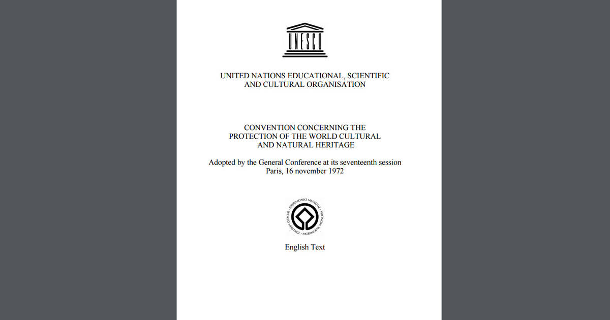 UNESCO World Heritage Centre - Convention Concerning the 