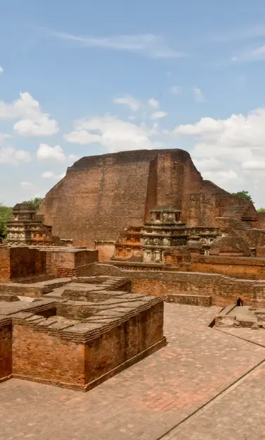 Site archéologique Nalanda Mahavihara à Nalanda, Bihar